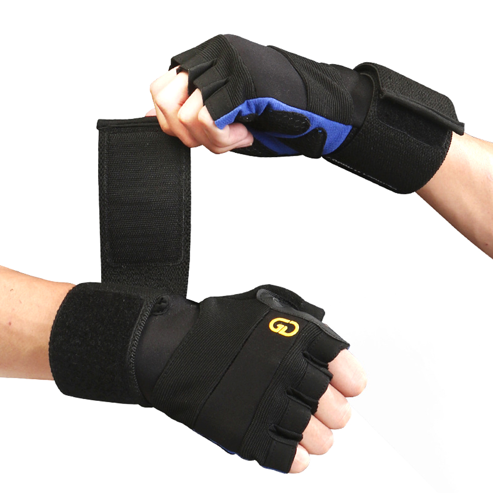 1Pair Workout Gloves with Wris - Crossfit Full Gear ulasan dan harga